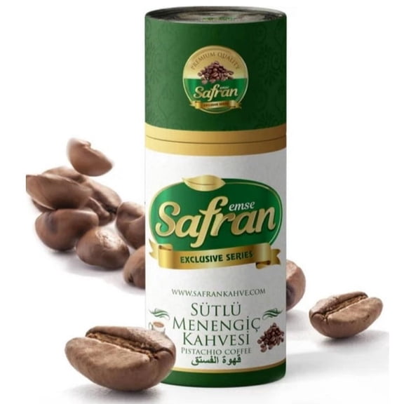 Safran Milky Pistachio Coffee 8.82oz ( Sutlu Menengic Kahvesi ) 250gr