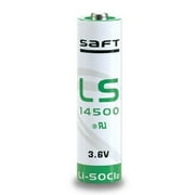 Saft LS 14500 3.6v Standard Capacity AA Cell 4 Pack