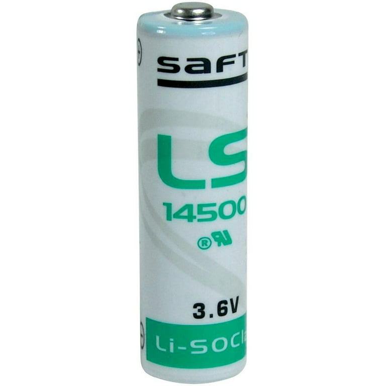 Saft Ls14500 (Er14505) 36 Volt Aa 2600 Mah Lithium Battery by Saft