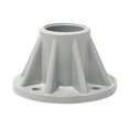 thumbnail image 1 of Saftron 3" Surface Mount for Pool & Spa Ladders, Gray SB-3G, 1 of 2