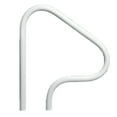 thumbnail image 1 of Saftron 48" x 32" 3 Bend Figure 4 In-Ground Pool Return to Deck Rail, White, 1 of 2