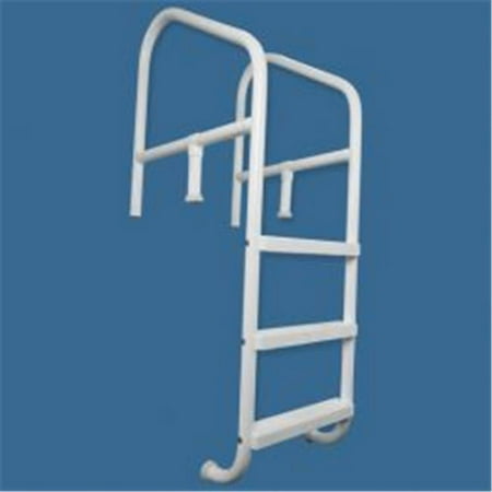 Saftron CBL-336-3S-T Commercial In-ground 3 Step- Cross Braced Ladder 36 x 67 in. Taupe