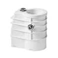 thumbnail image 1 of Saftron In Ground Swimming Pool & Spa Handrail Ladder Anchor Socket, White, 1 of 9