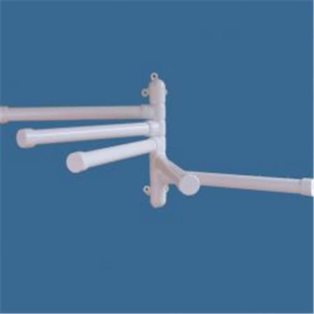 Saftron PA-MTR5-G Wall Mounted Towel Rack Gray