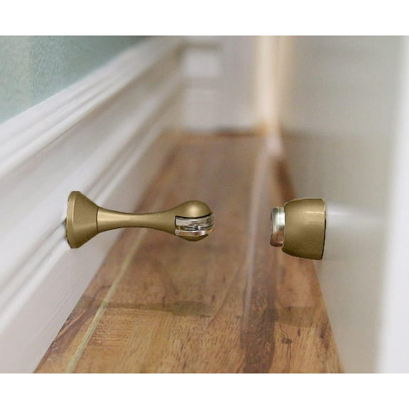 Safus Magnetic Door Stop - Gold Brass - 1pc