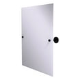 thumbnail image 1 of Sag Harbor Collection Frameless Rectangular Tilt Mirror with Beveled Edge in Matte Black, 1 of 2