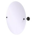 thumbnail image 1 of Sag Harbor Collection Frameless Round Tilt Mirror with Beveled Edge - Oil Rubbed Bronze, 1 of 2