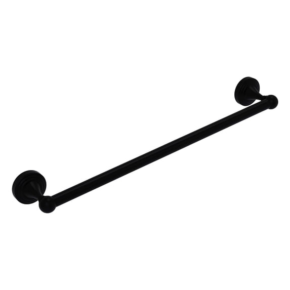 Sag Harbor Collection Towel Bar - Matte Black / 24 Inch