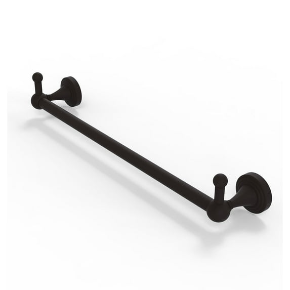 Sag Harbor Collection Towel Bar with Integrated Hooks - Oil Rubbed Bronze / 36 Inch