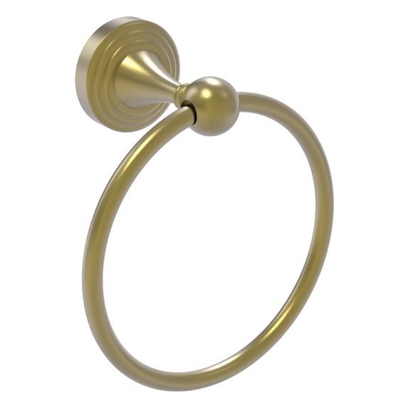 Sag Harbor Collection Towel Ring in Satin Brass