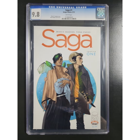 Saga #1 - CGC 9.8 Comic Book
