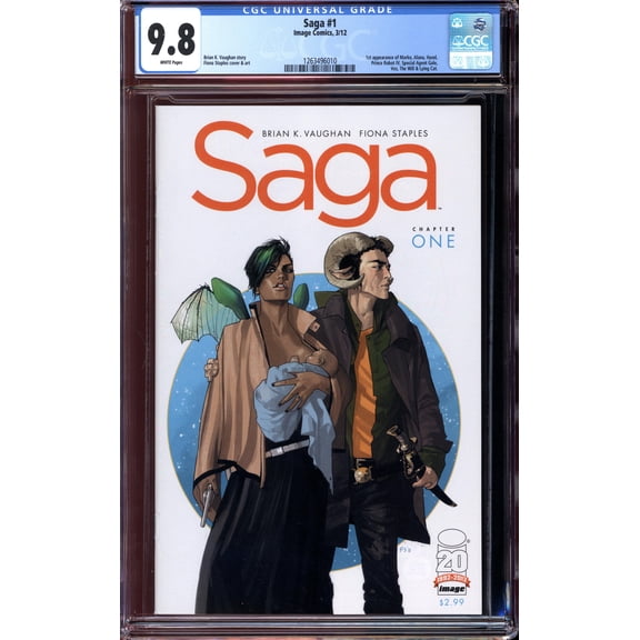 Saga #1 - CGC 9.8 Comic Book