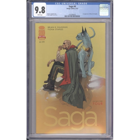 Saga #4 - CGC 9.8 Comic Book