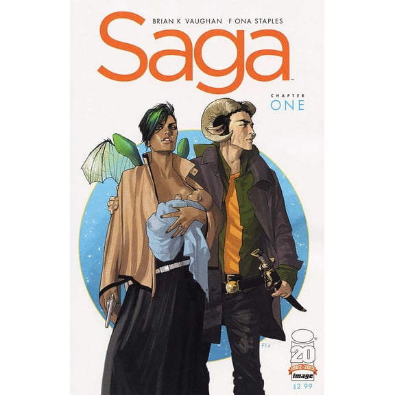 Saga (Image) #1 VF ; Image Comic Book