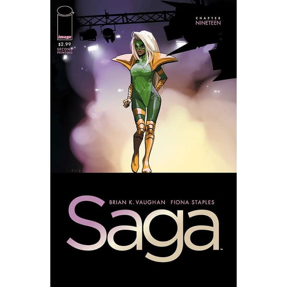 Saga (Image) #19 (2nd) VF ; Image Comic Book