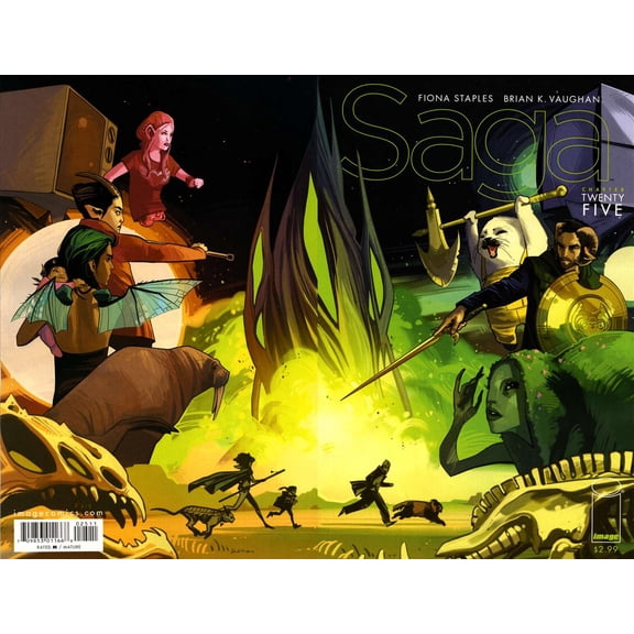 Saga (Image) #25 VF ; Image Comic Book