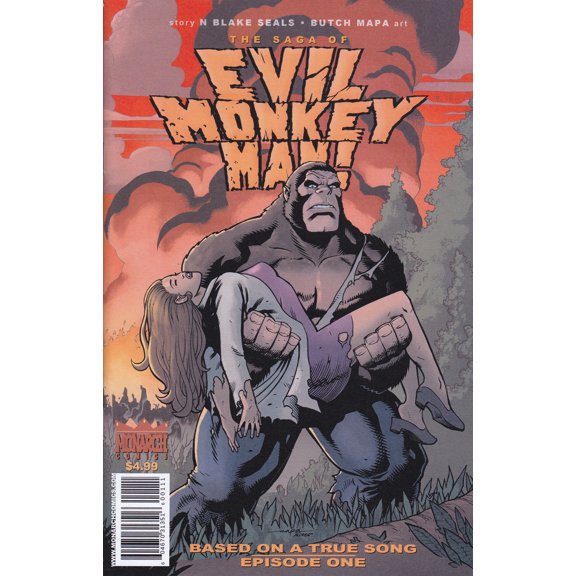 Saga of Evil Monkey Man, The (Vol. 2) #1 VF ; Monarch Comic Book