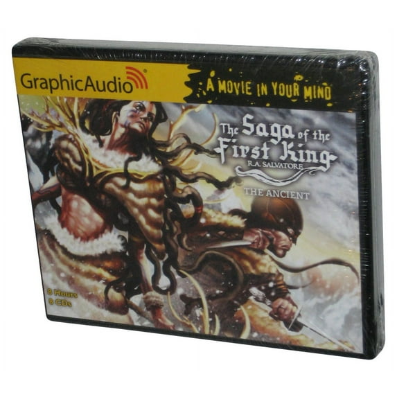 Saga of The First King The Ancient #2 (2012) Graphic Audio Book CD Box Set - (R. A. Salvatore)