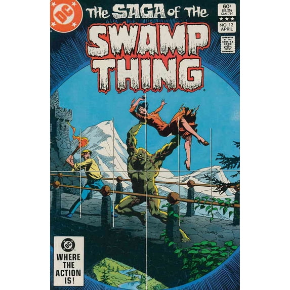 Saga of the Swamp Thing, The #12 VF ; DC Comic Book