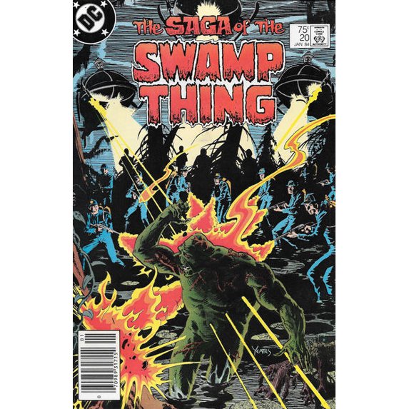 Saga of the Swamp Thing, The #20 (Newsstand) VF ; DC Comic Book