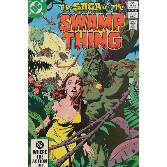 Saga of the Swamp Thing, The #8 VF ; DC Comic Book