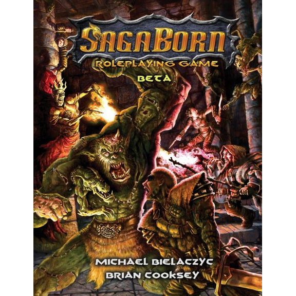 SagaBorn Roleplaying Game Beta, (Paperback)