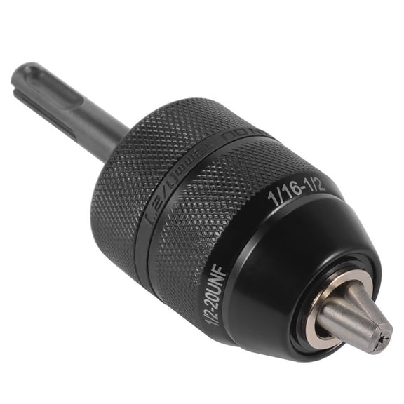 SagaSave 1/2-20unf 2-13MM Heavy Duty SDS Chuck Adapter Hardware Tool Drilling Converter fits All Drill Universal