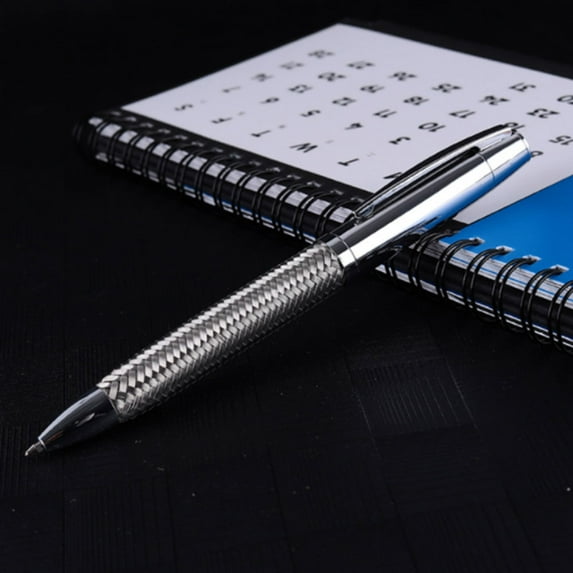 SagaSave 1/2/5 Pcs Metal Pens Gel Pens Fine Nib Smooth Writing Luxury and Fashion