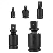 SagaSave 1/4 Drive Metal Universal Impact Socket Repair Tool Black