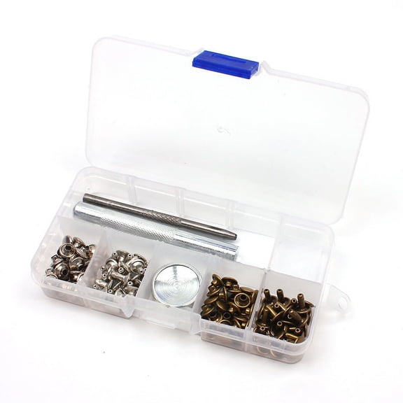 SagaSave 50 Set Rivet Buttons Fixing Tools Set Snap Fasteners Button for Backpacks Belts Craft Clothing Accessories