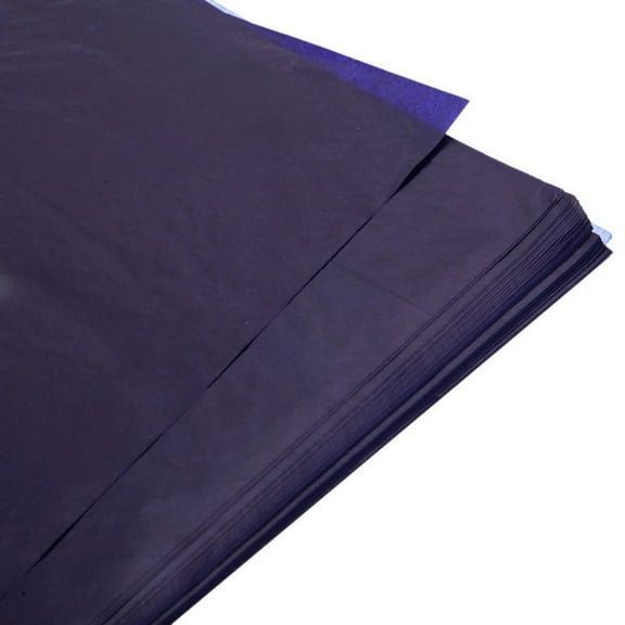 SagaSave 500 Sheets A4 Carbon Paper Tattoo Transfer Copy Paper Thermal Stencil Graphite Tracing Blue