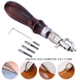 Groover Tools Set SagaSave 7-in-1 Multi-function Sewing Groover Set Professional Leather ...