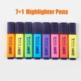 thumbnail image 1 of SagaSave 8Pcs Highlighter Pens Marker Pens Chisel Tip Assorted Color, 1 of 7