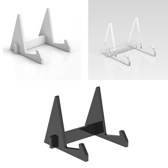 SagaSave Acrylic Display Stand Books Magazines Brochures Organizers Display Stand Holder Transparent