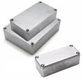 thumbnail image 1 of SagaSave Aluminium Box Electrical Enclosure Project Case Junction Box Universal Durable Silver, 1 of 7
