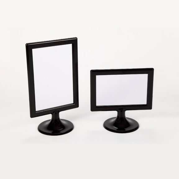 SagaSave B6 Display Frame Stand Sign Holder Desktop Display Board Horizontal/Vertical