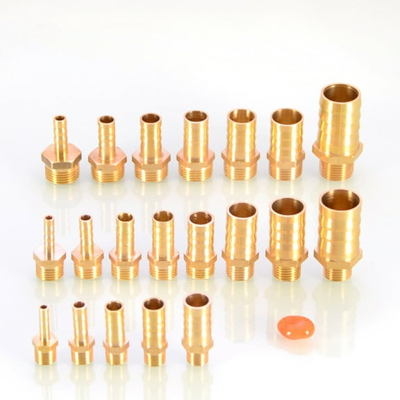 SagaSave BSP Hose Connector Fitting 1/8" (3mm) up to 1" (25mm) Garden Plumbing Hose Connection Easy Connect Multiple Choices