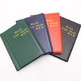 thumbnail image 1 of SagaSave Collection Holders Storage Album Book for Collectors Holds 120 Coins 4 Color Choice, 1 of 7