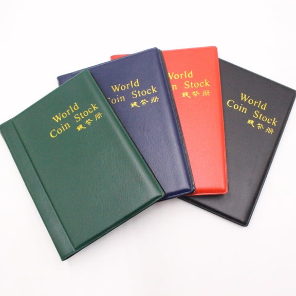 SagaSave Collection Holders Storage Album Book for Collectors Holds 120 Coins 4 Color Choice