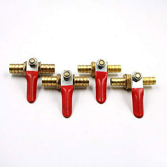 SagaSave Copper Ball Valve Push-to-Connect Ball Valve NPT Female Threaded Full Port 6-12mm
