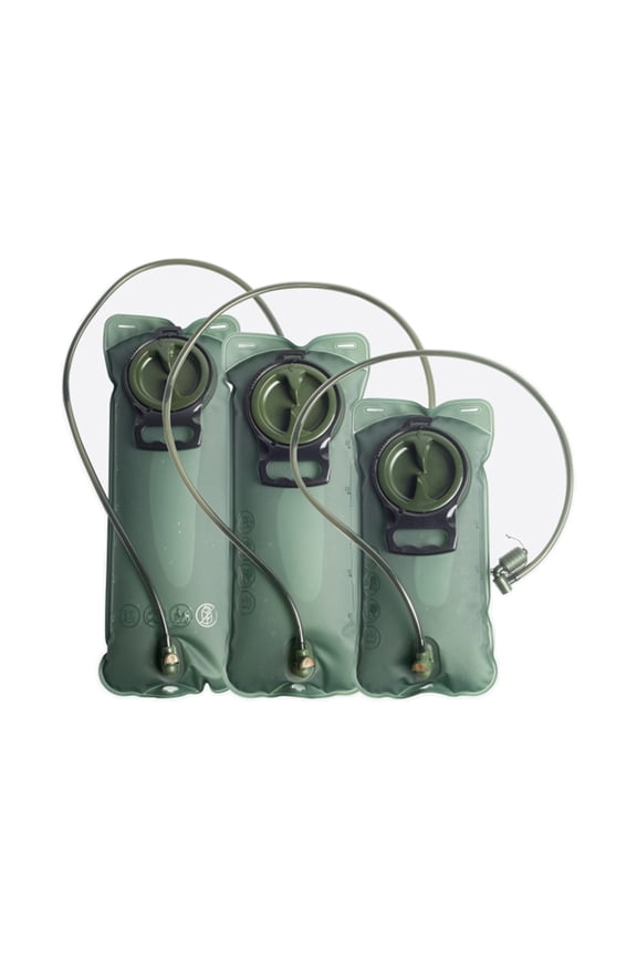 Foldable Outdoor Water Tank Bag Water Reservoir for Hiking Biking Climbing Running 2L/2.5L/3L Green