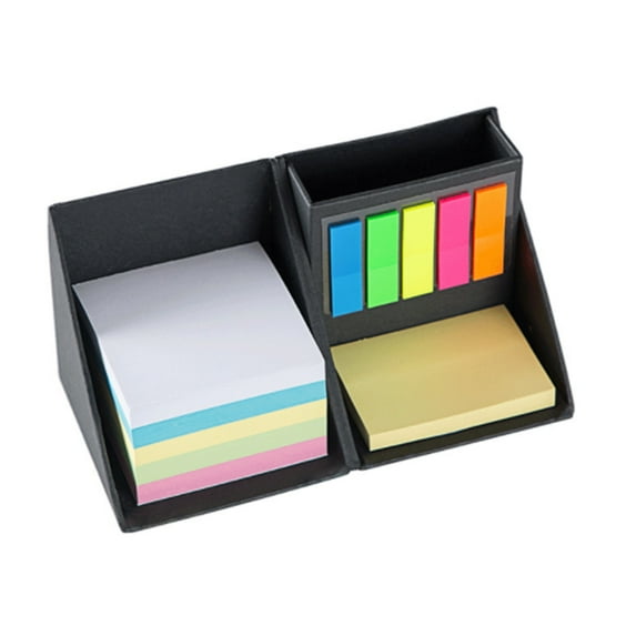 SagaSave Folding Note Box Desktop Storage Box Pen Holder Organizer Stationery Office Home