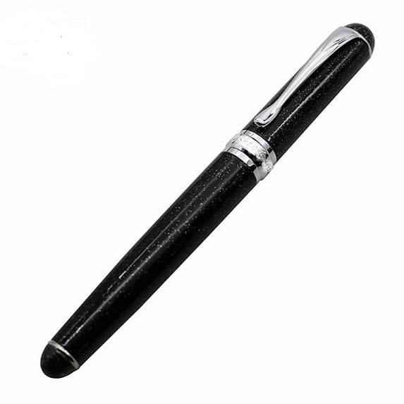 SagaSave Fountain Pen Screw-Type Smooth Writing for Signature Collection Stationery Black