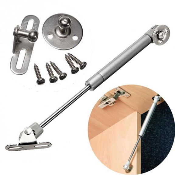 SagaSave Furniture Support Rod Screws Support Cabinet Cupboards Bookcases Upside Support 20N-100N Silver