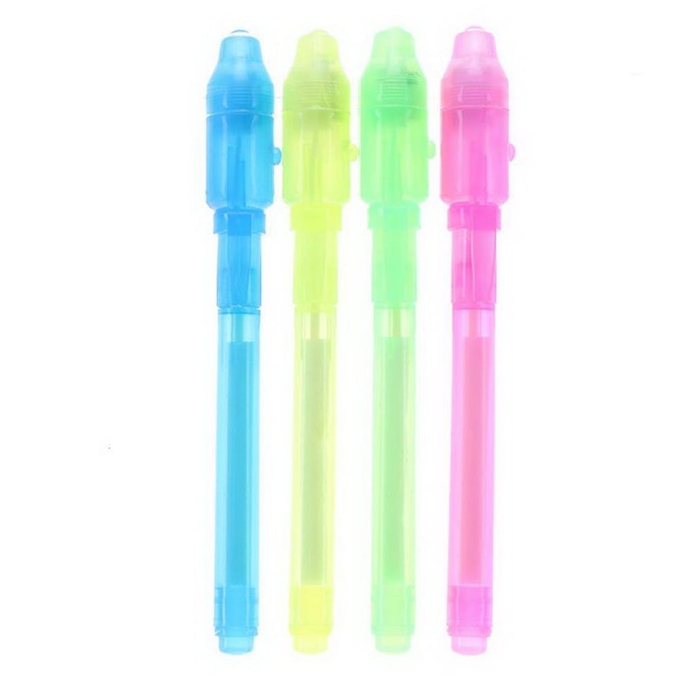 SagaSave Invisible Ink Pens Record Magic Marker Secret Message Gadget Pen 4 Count