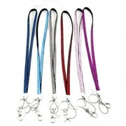 SagaSave Lanyard Neck Strap Keychains with Metal Clasp for ID Badges Car Keys Card Holder