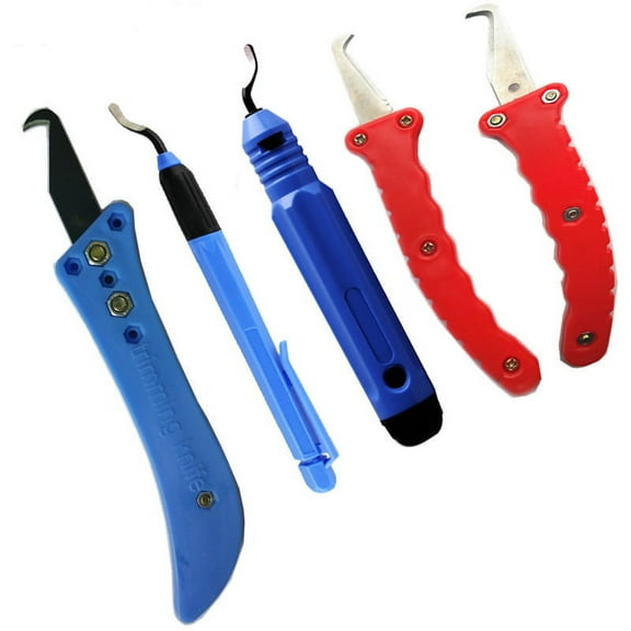 SagaSave Metal Deburring Tool Kit Deburring Blade High Carbon Steel Blades with Plastic Handle Manual Tool