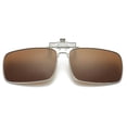 thumbnail image 1 of SagaSave Metal Sunglasses Clip for Prescription Glasses TAC Lens UV Proof for Unisex Adults, 1 of 8