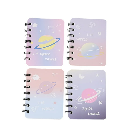 SagaSave Mini Pocket Notebooks 80 Sheets/Book Paper for Writing 4 Choice (Random One Only)