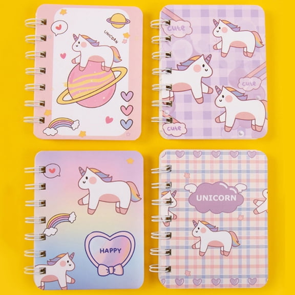 SagaSave Mini Pocket Notebooks 80 Sheets/Book Paper for Writing 4 Choice (Random One Only)